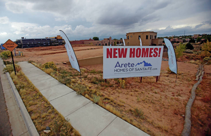 New Homes sign