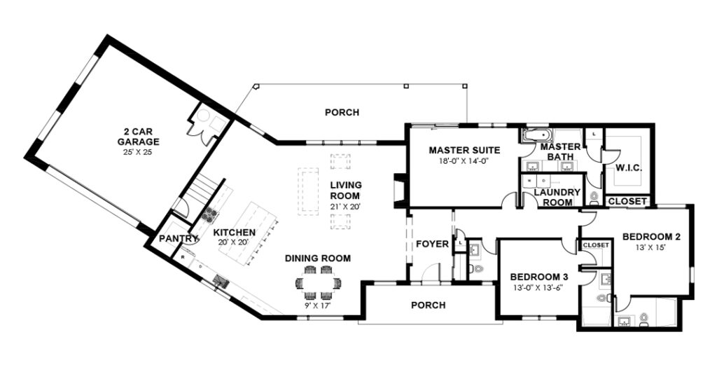 Valverde Floor Plans Arete Homes Of, Single Story House Plans With Breezeway To Guest