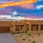 2023 Parade of Homes Craftsmanship Award Pinon group goes to Arete Homes of Santa Fe